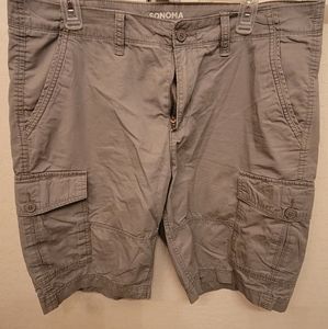 Men's Grey Cargo Shkrts size 36